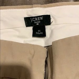 J. Crew bootcut chinos. Size 0S